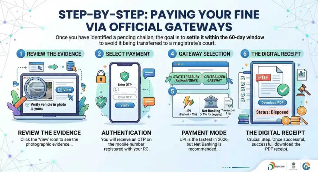 Step-by-Step: Paying Your Fine via official Gateways